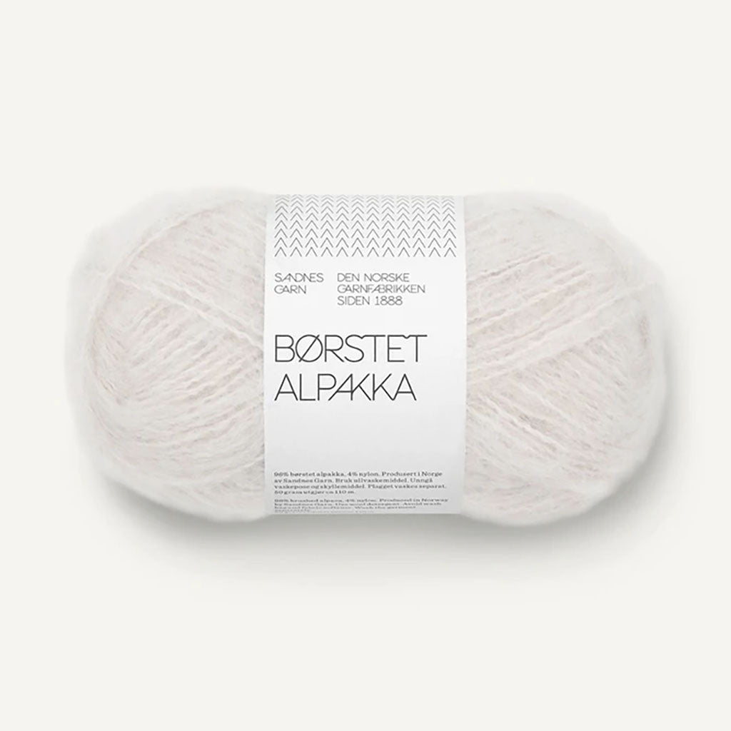 BØRSTET ALPAKKA 50G