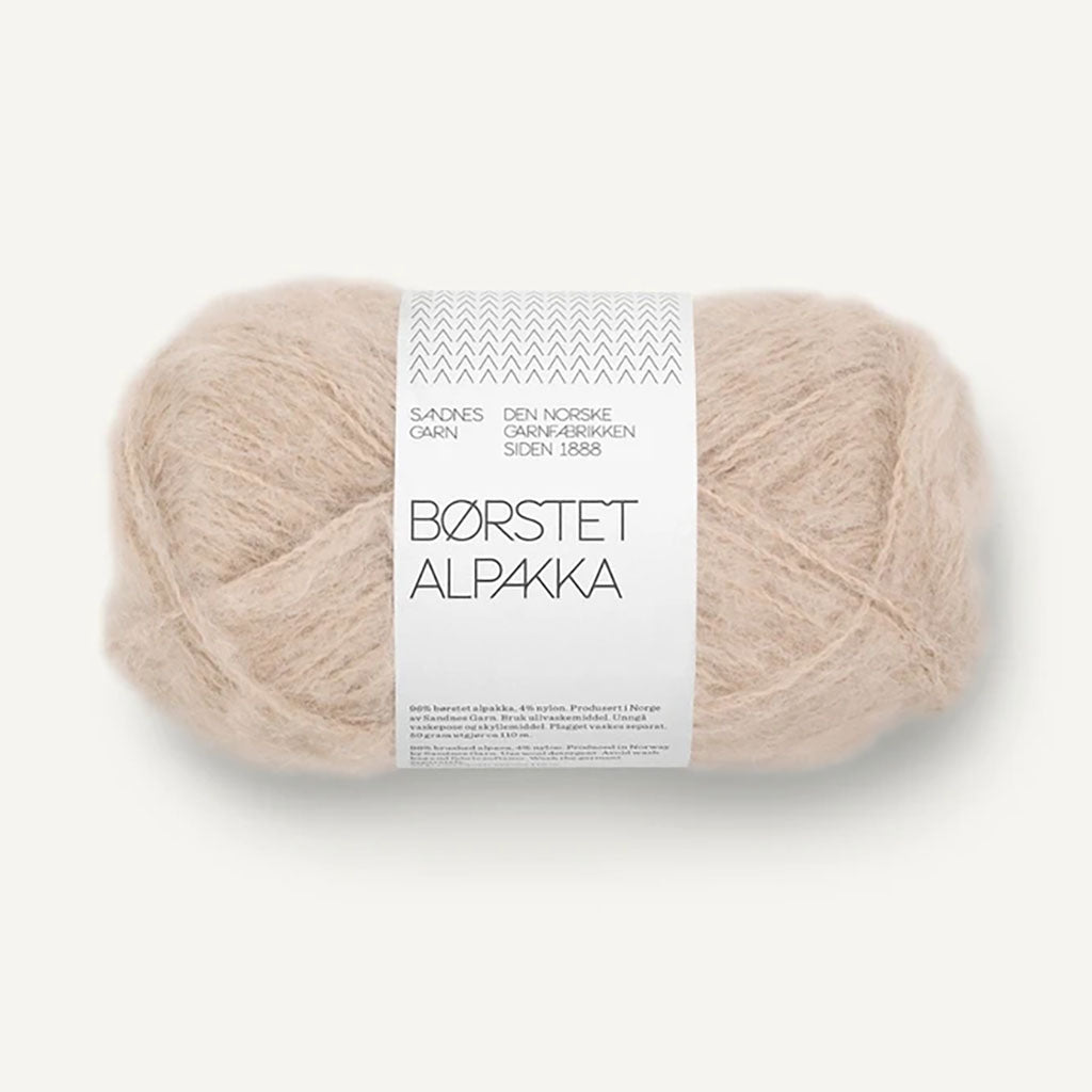 BØRSTET ALPAKKA 50G
