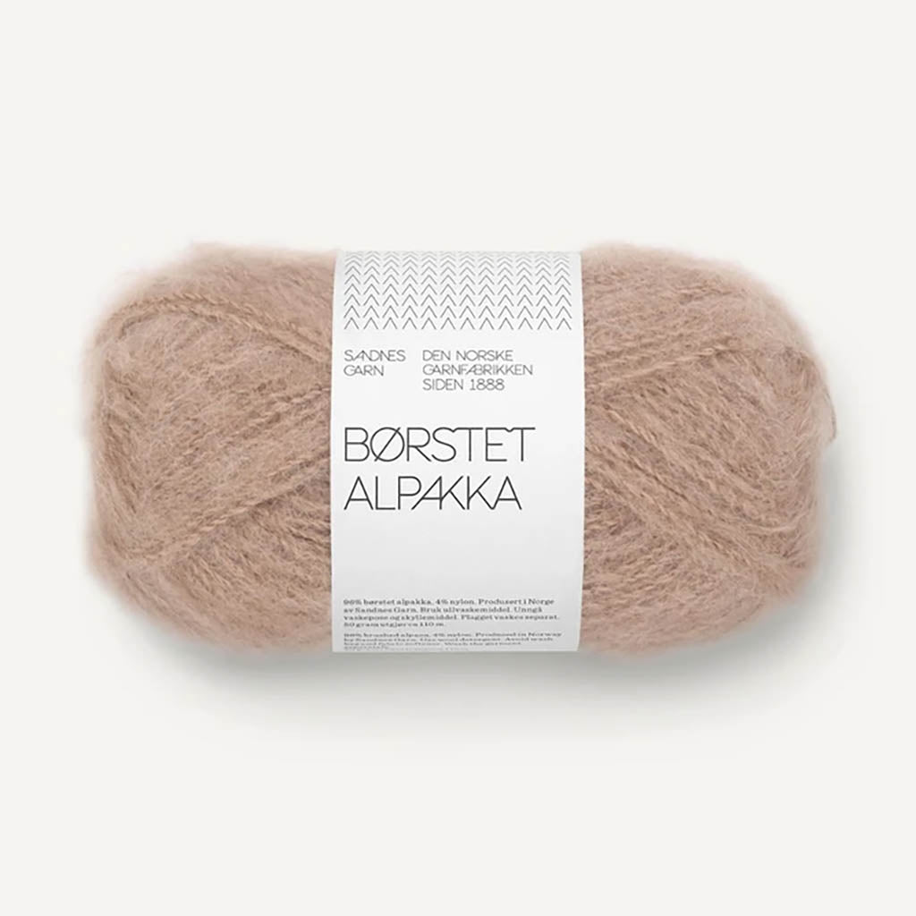 BØRSTET ALPAKKA 50G