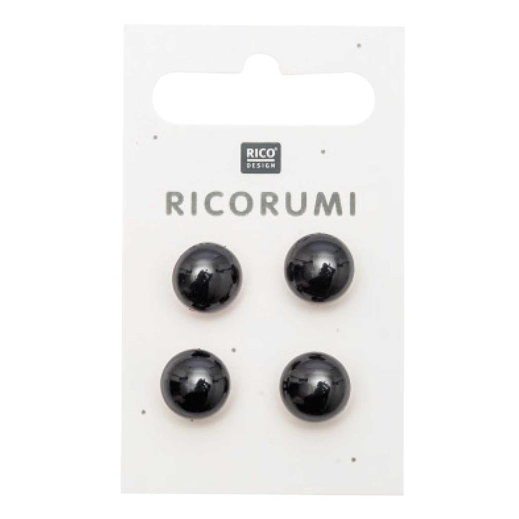 OMMELTAVAT SILMÄT 4KPL | MUSTAT