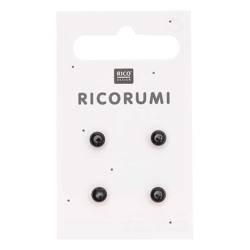 OMMELTAVAT SILMÄT 4KPL | MUSTAT