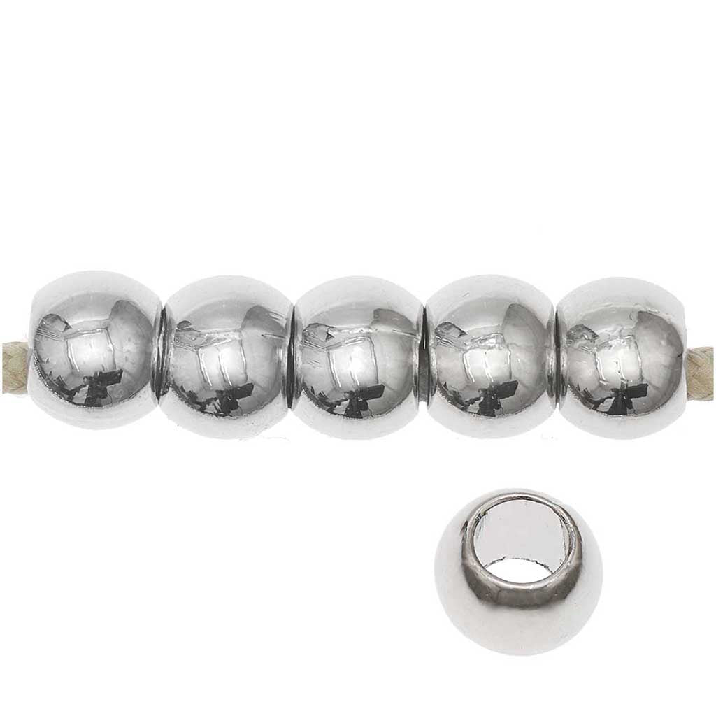 PONII BEADS, METALLINVÄRISET HELMET