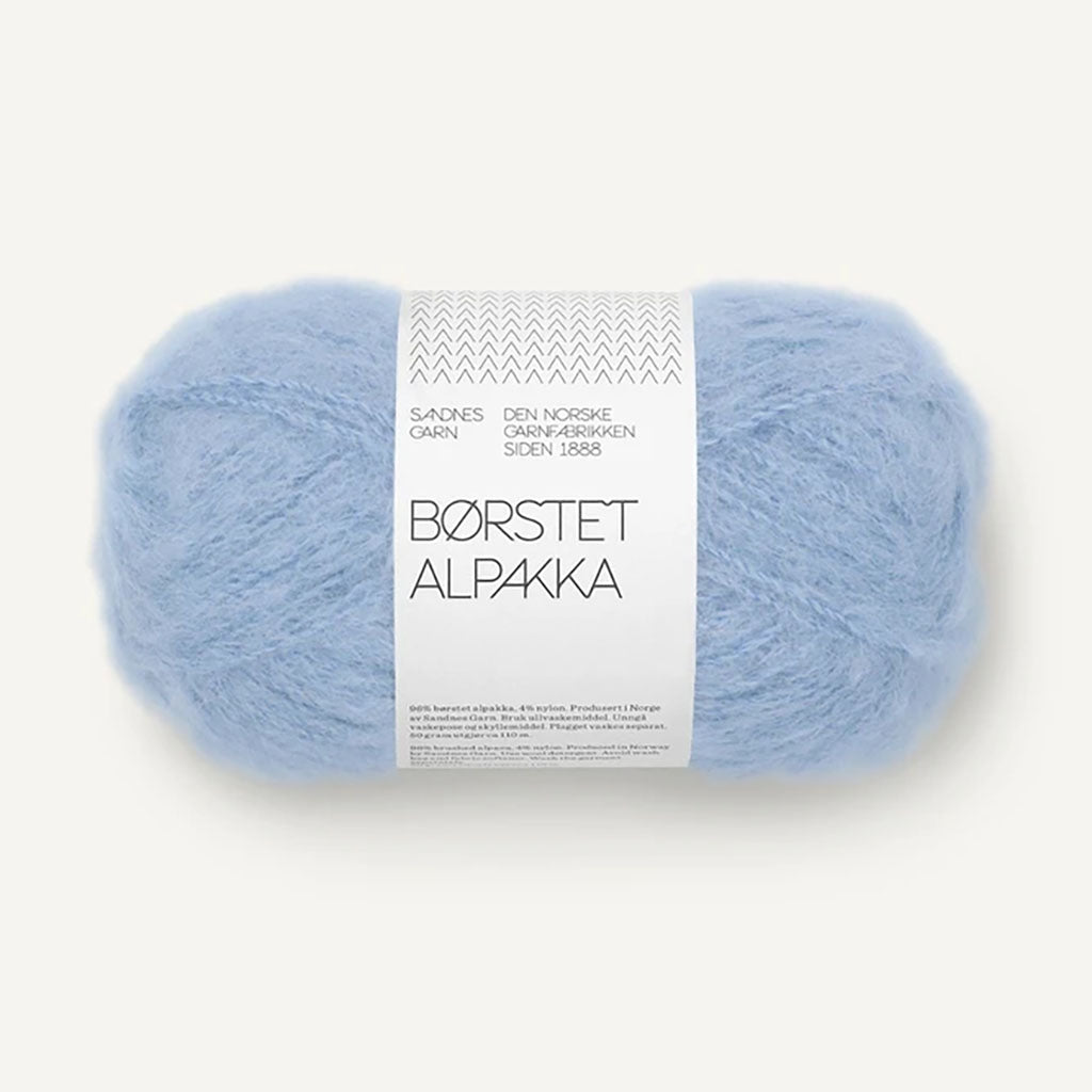 BØRSTET ALPAKKA 50G