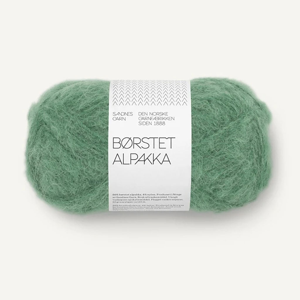 BØRSTET ALPAKKA 50G