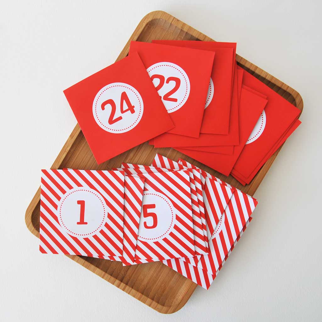 DIY JOULUKALENTERI | KIRJEKUORET