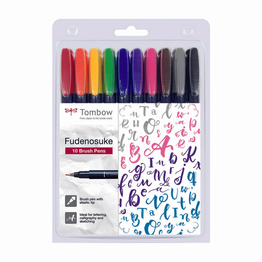 FUDENOSUKE BRUSH PEN - LAJITELMA | HARD TIP