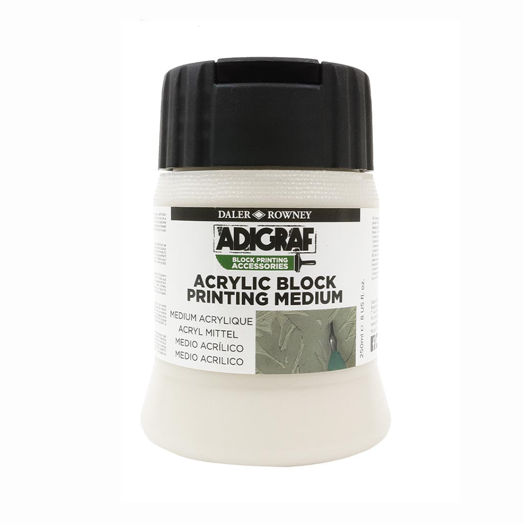 ADIGRAF BLOCK PRINTING MEDIUM AKRYYLIVÄREILLE 250ML