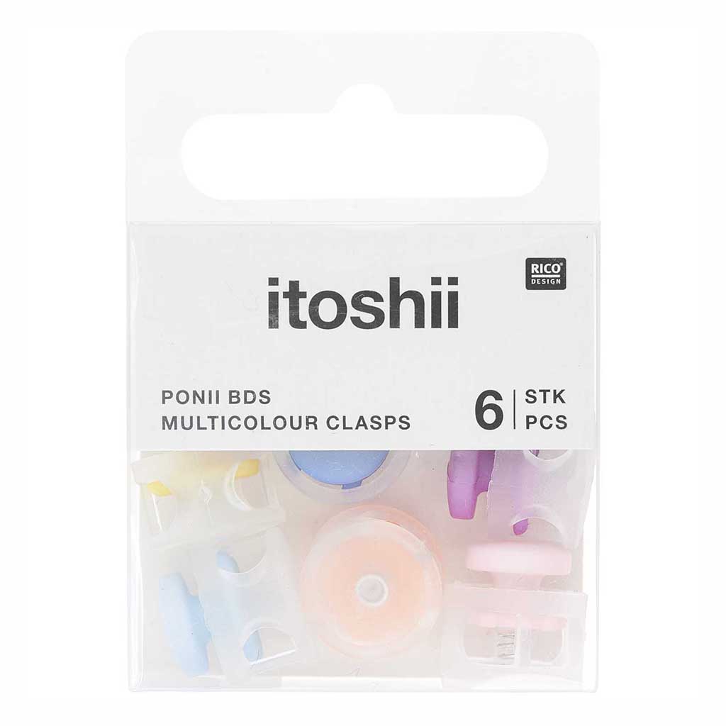 PONII BEADS, LUKKO 6KPL