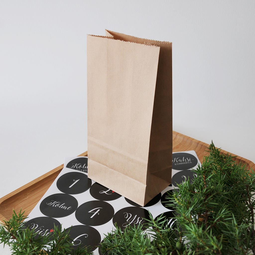 DIY JOULUKALENTERI | PUSSIT & TARRAT – NATUR