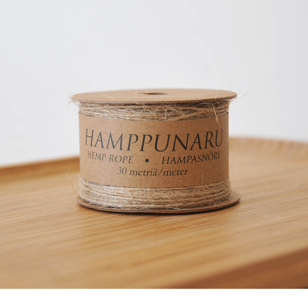 HAMPPUNARU 1MM | LUONNONVÄRINEN