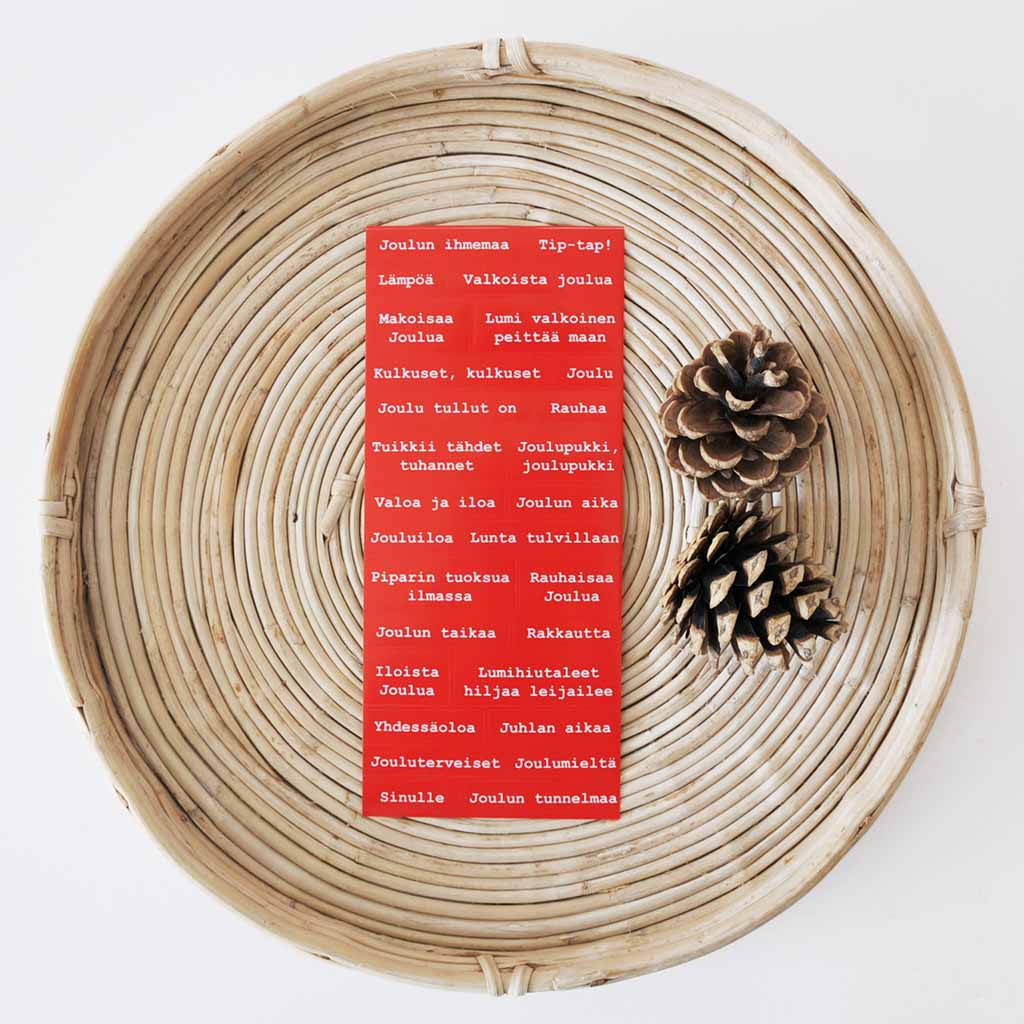 TEKSTITARRAT | JOULUSANONNAT