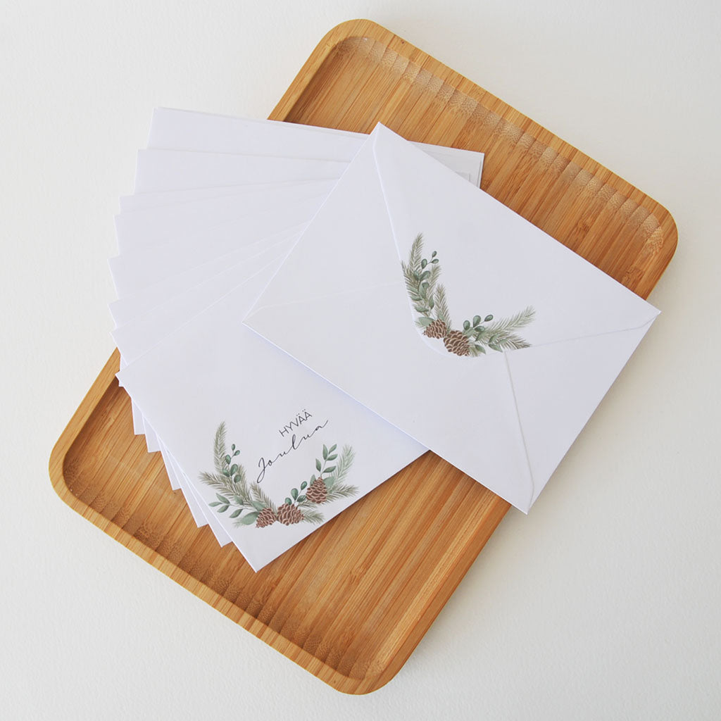 JOULUISAT KIRJEKUORET C6 10KPL