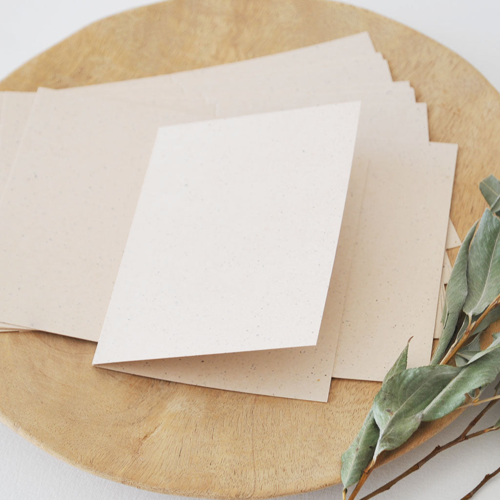 KORTTIPOHJA A6 10KPL | HIEKKA