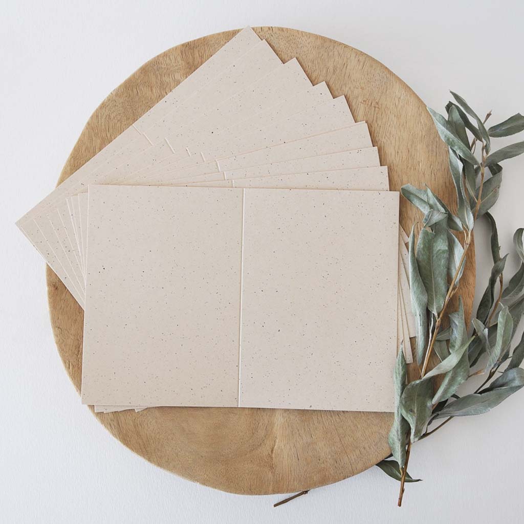 KORTTIPOHJA A6 10KPL | HIEKKA