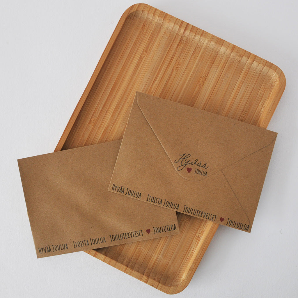 JOULUISAT KIRJEKUORET C6 10KPL