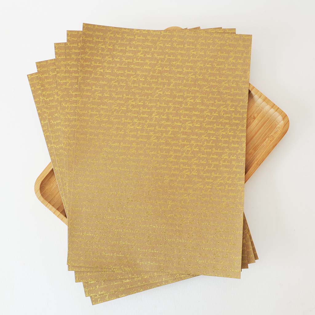 DESIGN -KARTONKI A4 5KPL | HYVÄÄ JOULUA