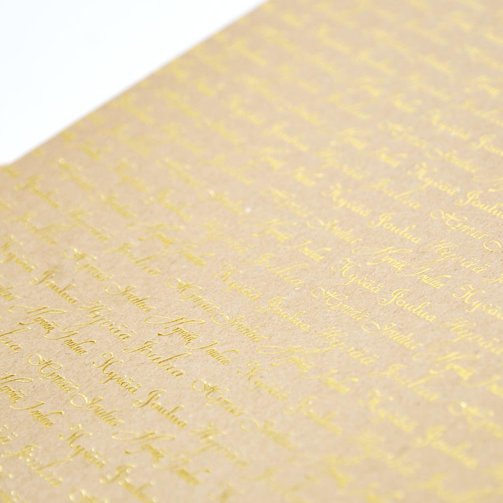 DESIGN -KARTONKI A4 5KPL | HYVÄÄ JOULUA