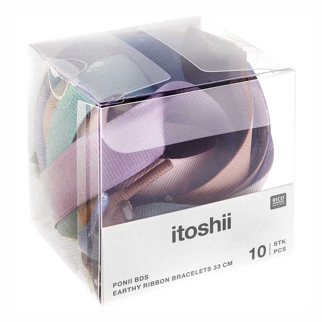 PONII BEADS, RANNENAUHA - LITTEÄ 10KPL