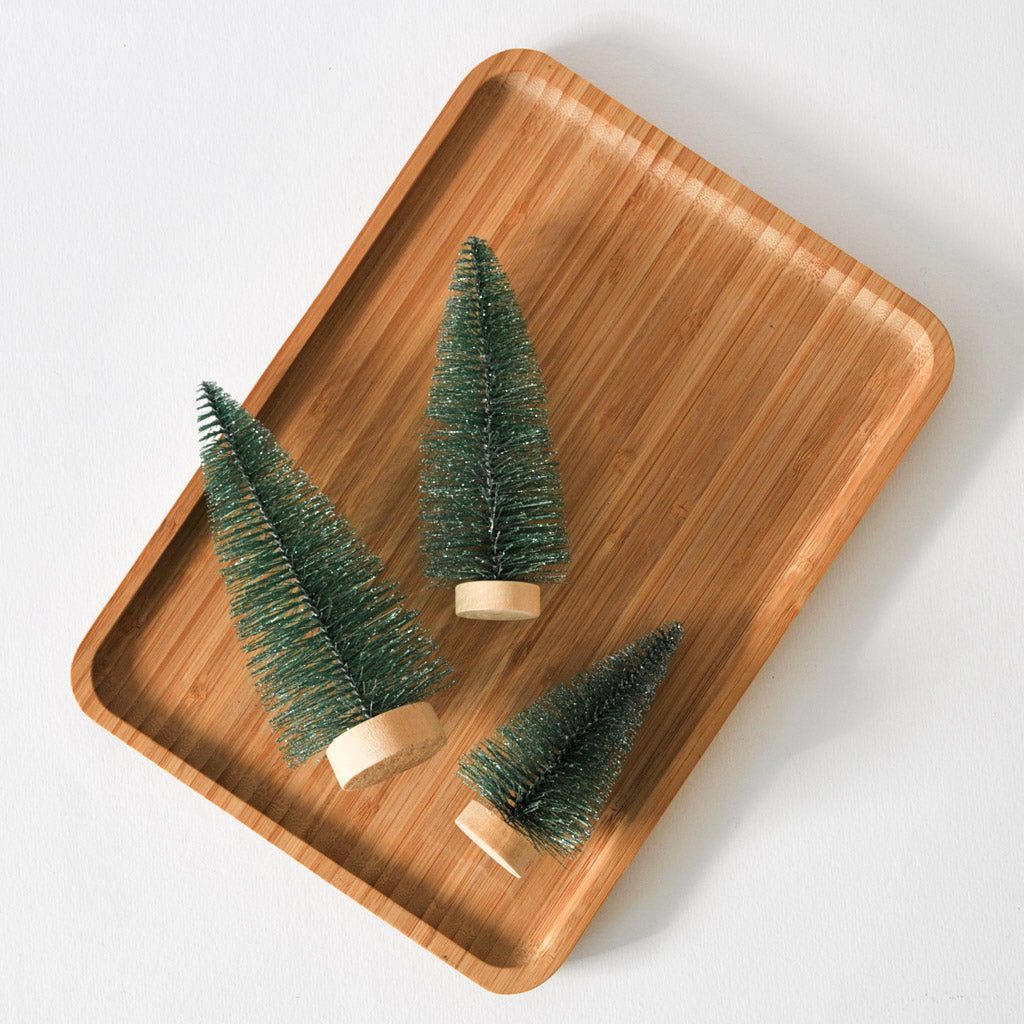 MINI | KUUSET GLITTERILLÄ 3KPL