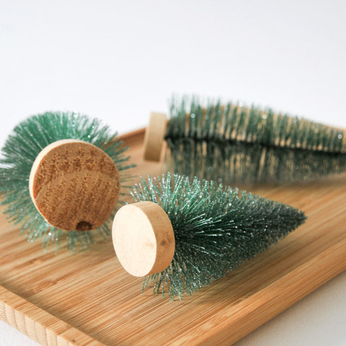 MINI | KUUSET GLITTERILLÄ 3KPL