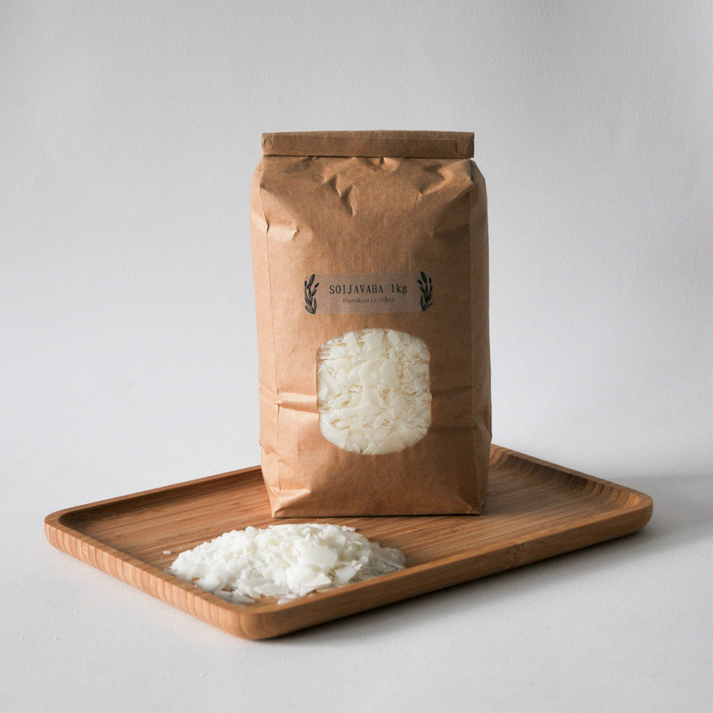 SOIJAVAHA 1KG – PÖYTÄKYNTTILÖIHIN