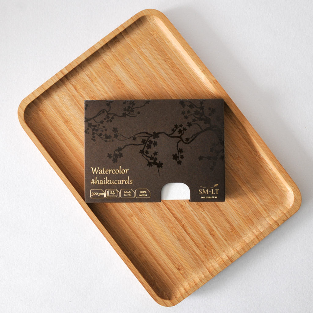 HAIKUKORTIT AKVARELLI 300G 24KPL