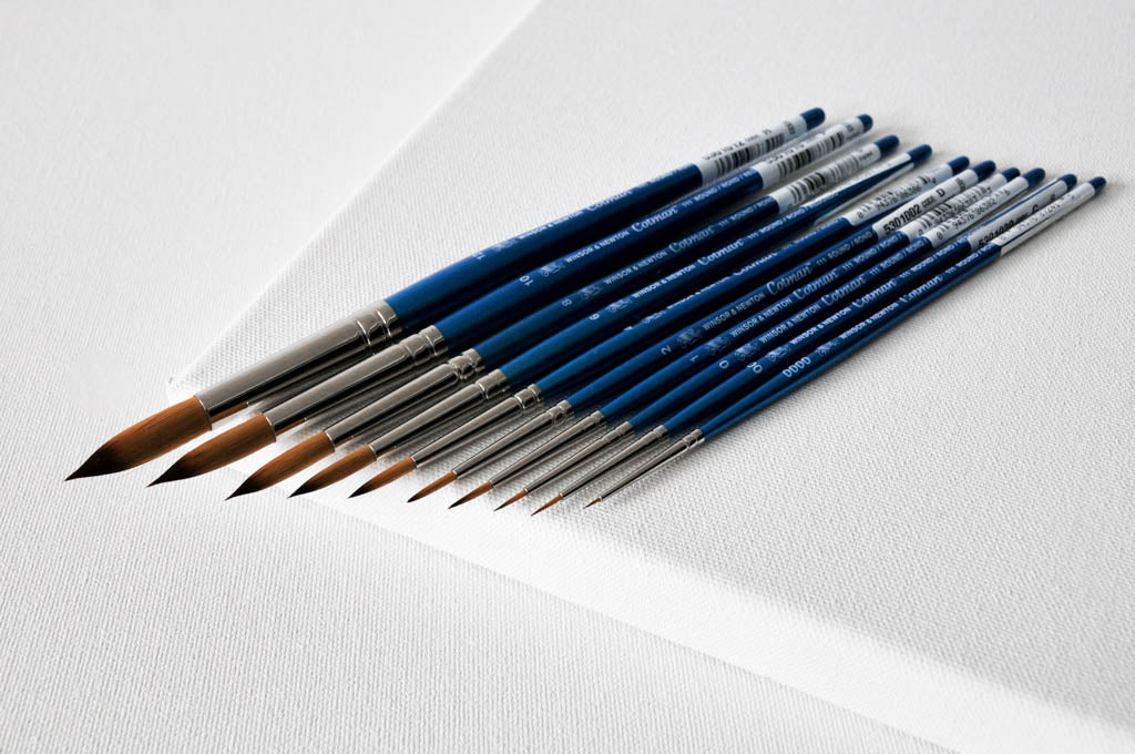 COTMAN 111 PYÖREÄ KEINOKUITU AKVARELLISIVELLIN | POISTUVA TUOTE