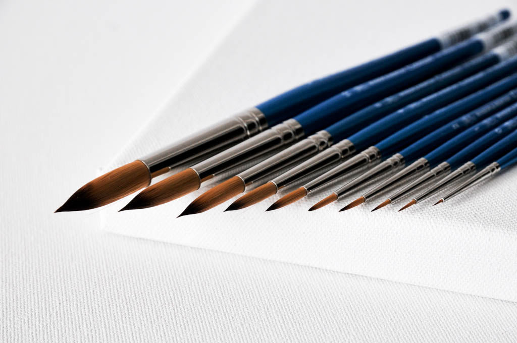 COTMAN 111 PYÖREÄ KEINOKUITU AKVARELLISIVELLIN | POISTUVA TUOTE