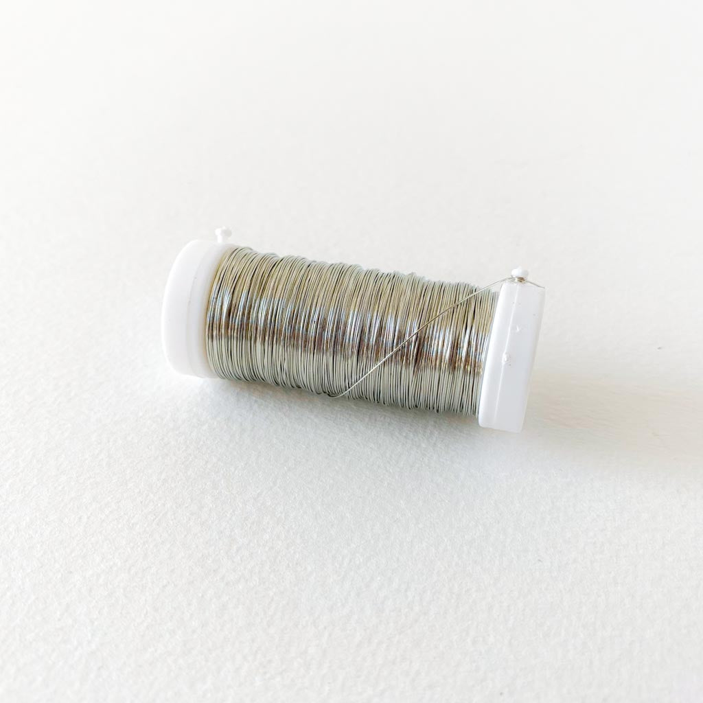 METALLILANKA 0,3MM, HOPEANVÄRINEN