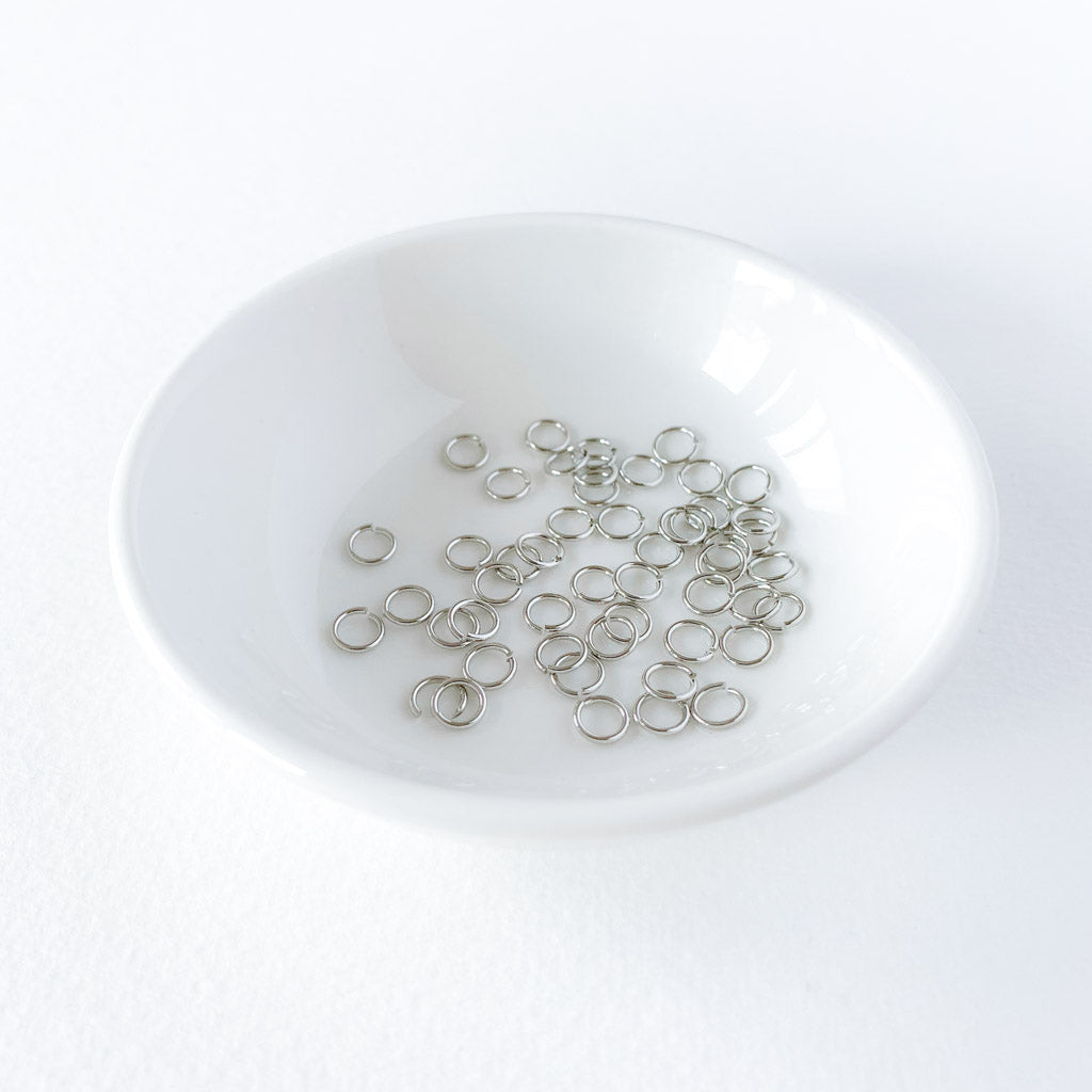 VÄLIRENGAS 5MM 50KPL, PLATINUM