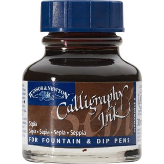 CALLIGRAPHY INK -MUSTE 30ML