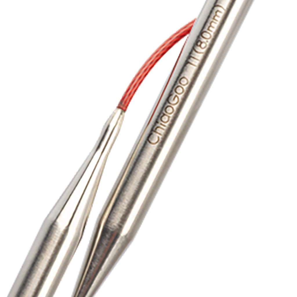 PYÖRÖPUIKOT RED LACE - RUOSTUMATON TERÄS