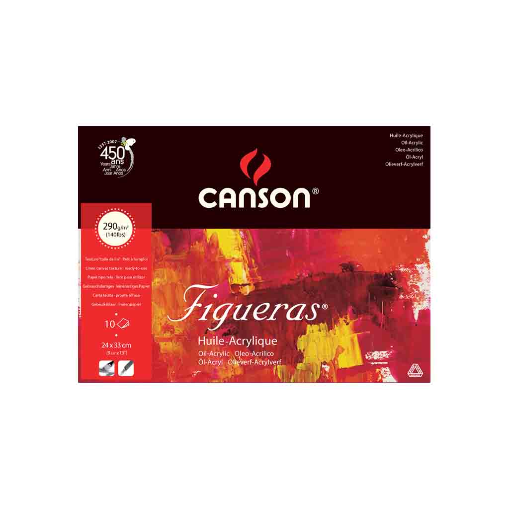 FIGUERAS -ÖLJYVÄRILEHTIÖ 290G