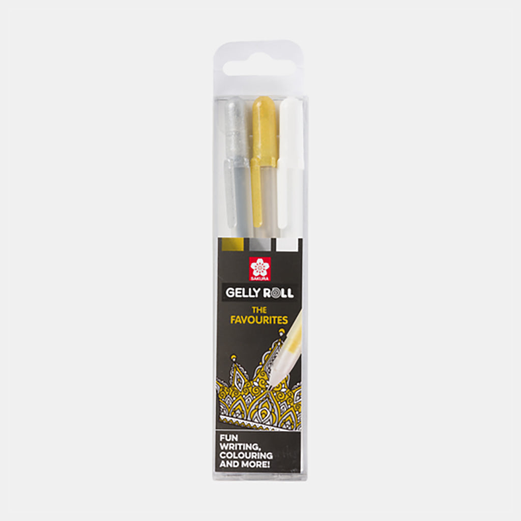 GELLY ROLL GEELIKYNÄT 3KPL