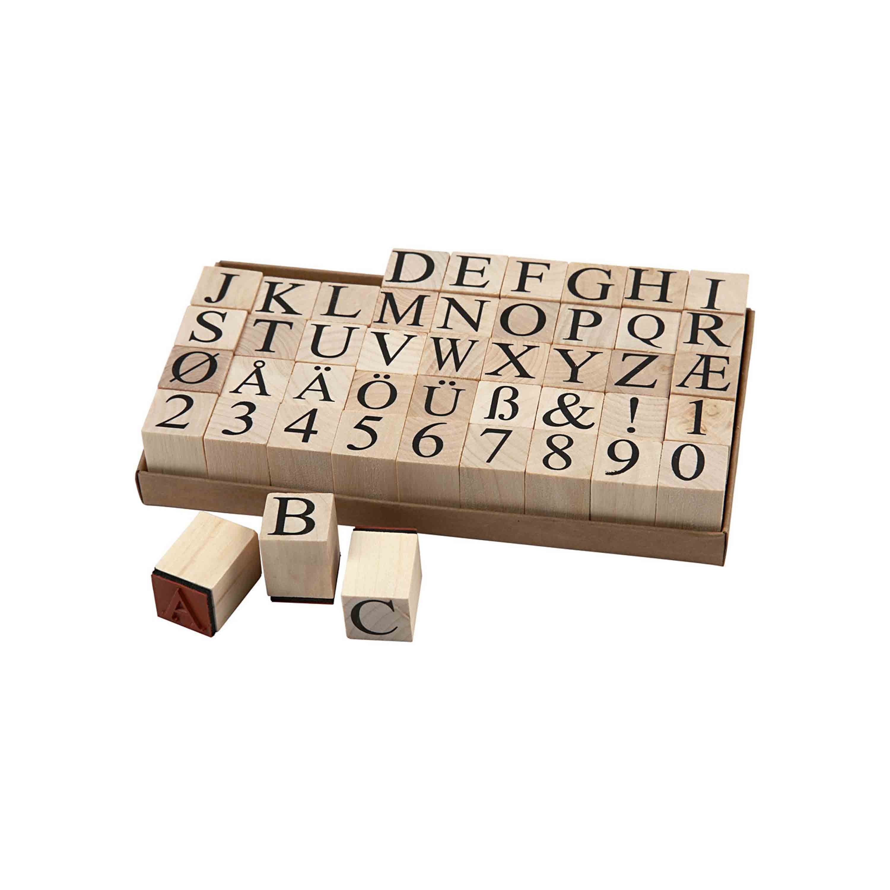 PUULEIMASIMET 15MM | KIRJAIMET & NUMEROT