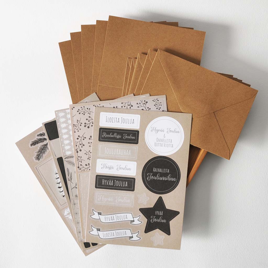 KORTTIASKARTELUSETTI - JOULUAIHEINEN