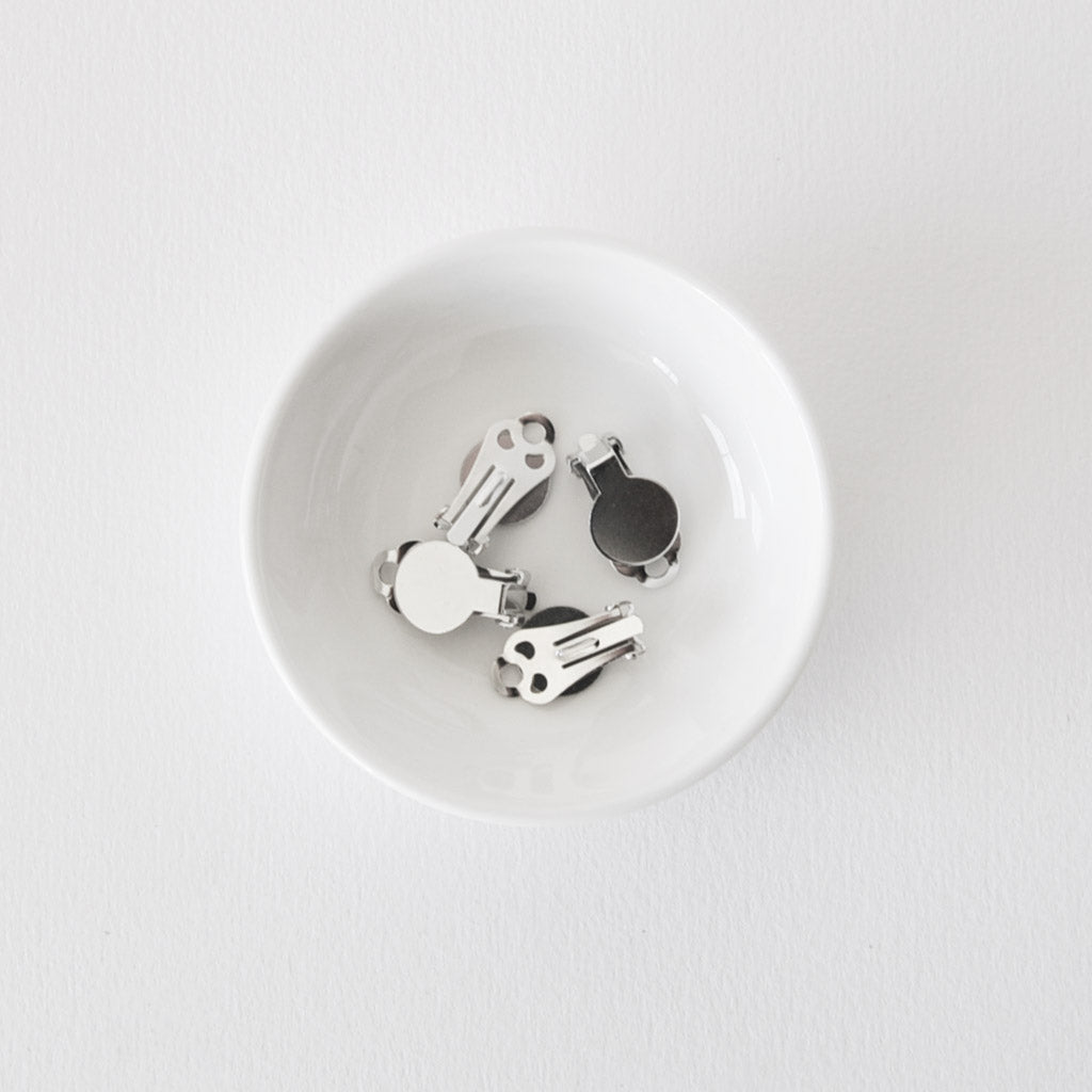 KORVAKORUKLIPSIT 12MM PLATINUM 4KPL