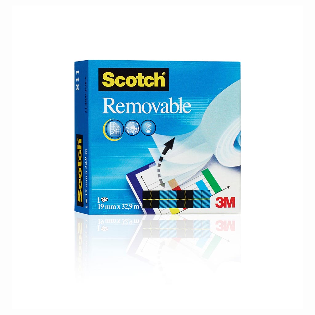 SCOTCH MAGIC SIIRRETTÄVÄ TEIPPI 33M