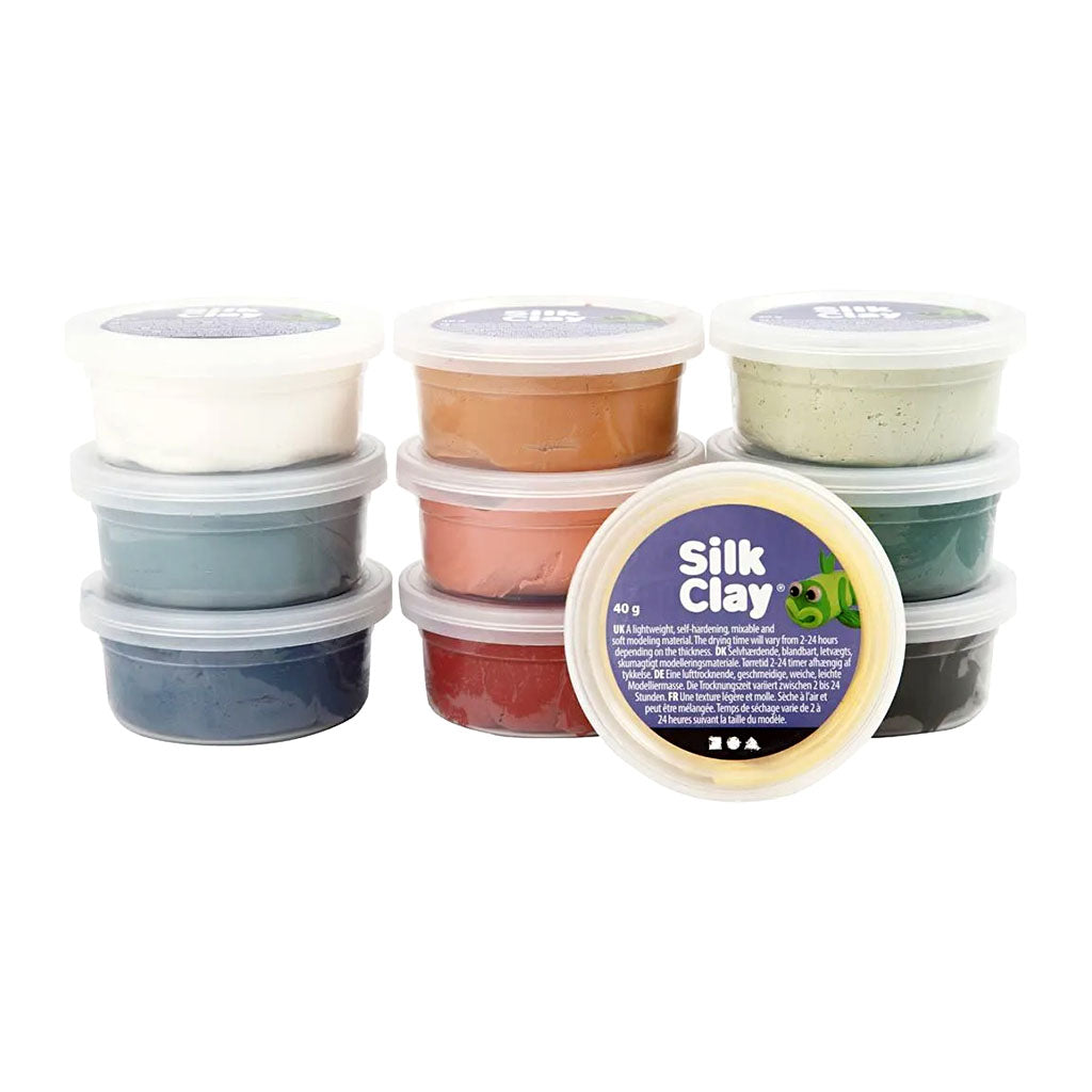 SILKKIMASSA 10x40G - MURRETUT SÄVYT