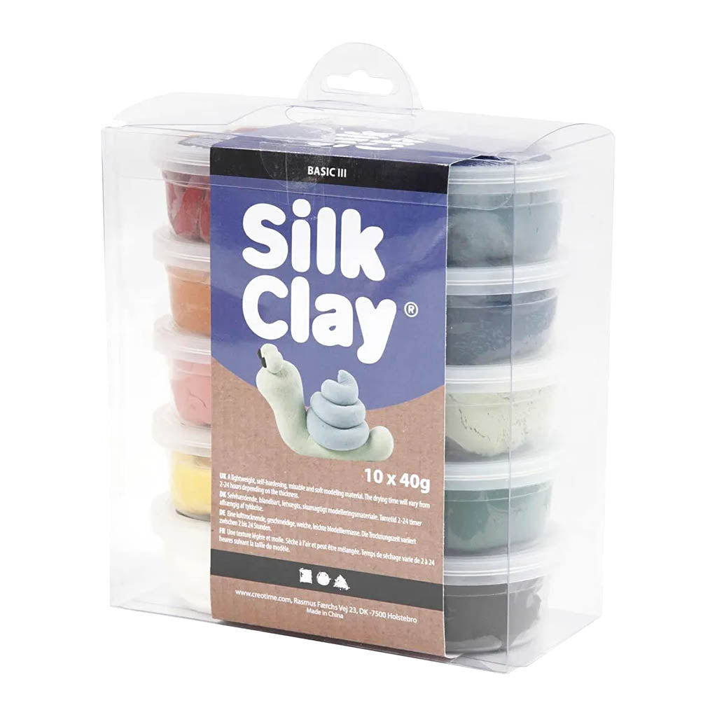 SILKKIMASSA 10x40G - MURRETUT SÄVYT