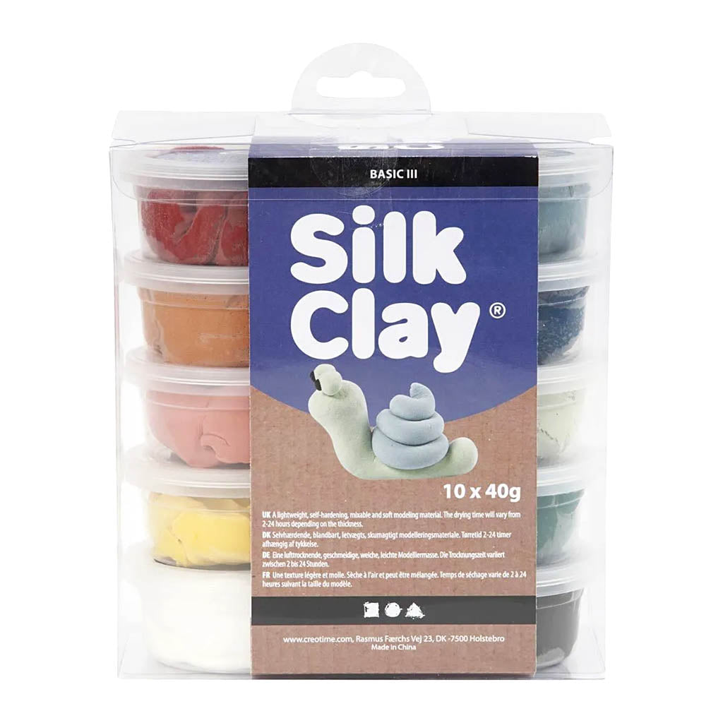 SILKKIMASSA 10x40G - MURRETUT SÄVYT
