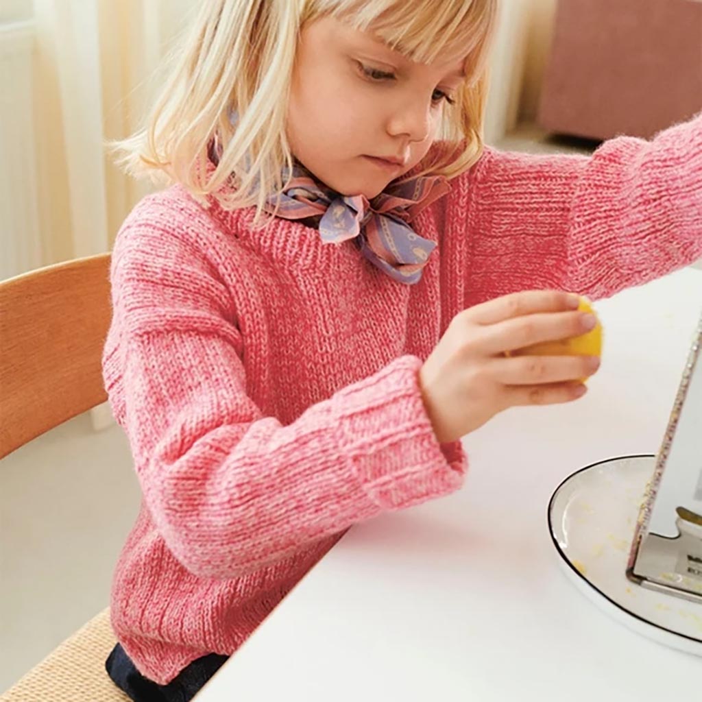 NEULEOHJE | FINNICK SWEATER JUNIOR – 2401 NR. 4