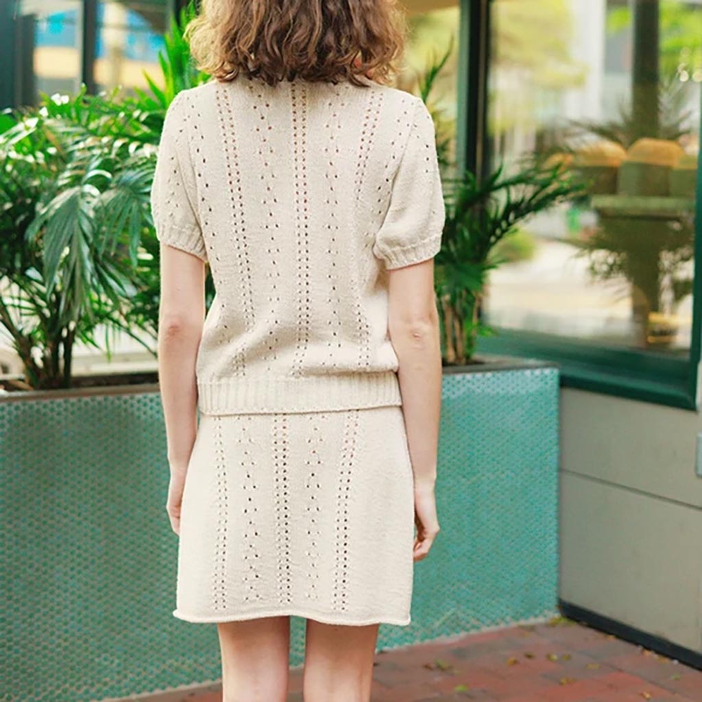 NEULEOHJE | CORNELIA TEE & SKIRT – 2404 NR. 9A & 9B