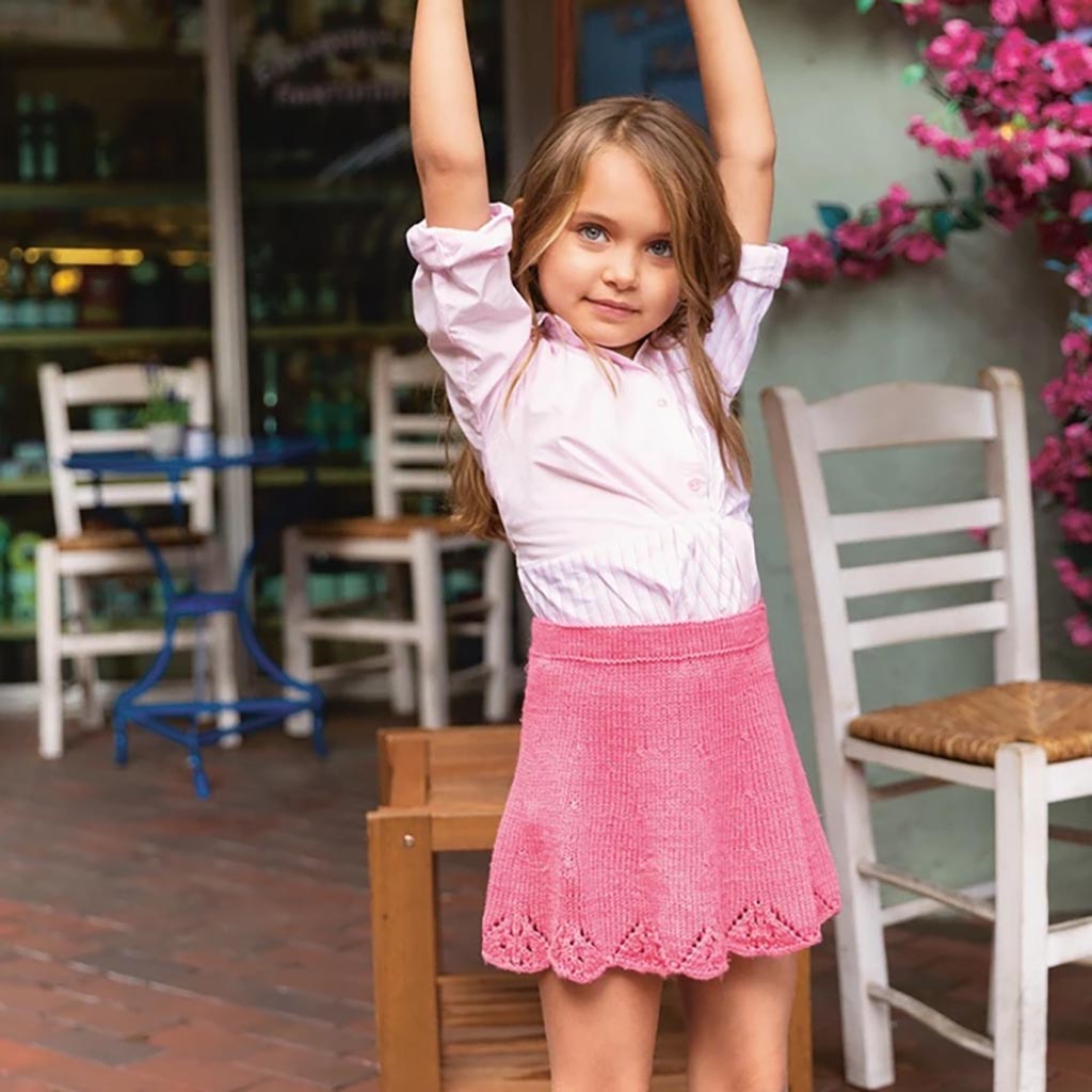 NEULEOHJE | AUGUSTIN SINGLET & SKIRT JUNIOR – 2405 NR. 6A & 6B