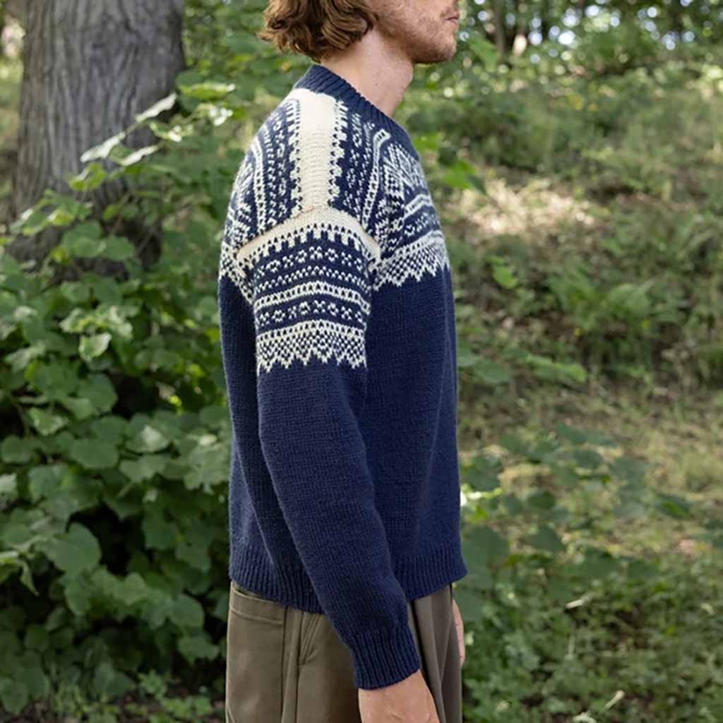 NEULEOHJE | MARIUS SWEATER FOR A MAN – 2410 NR. 3