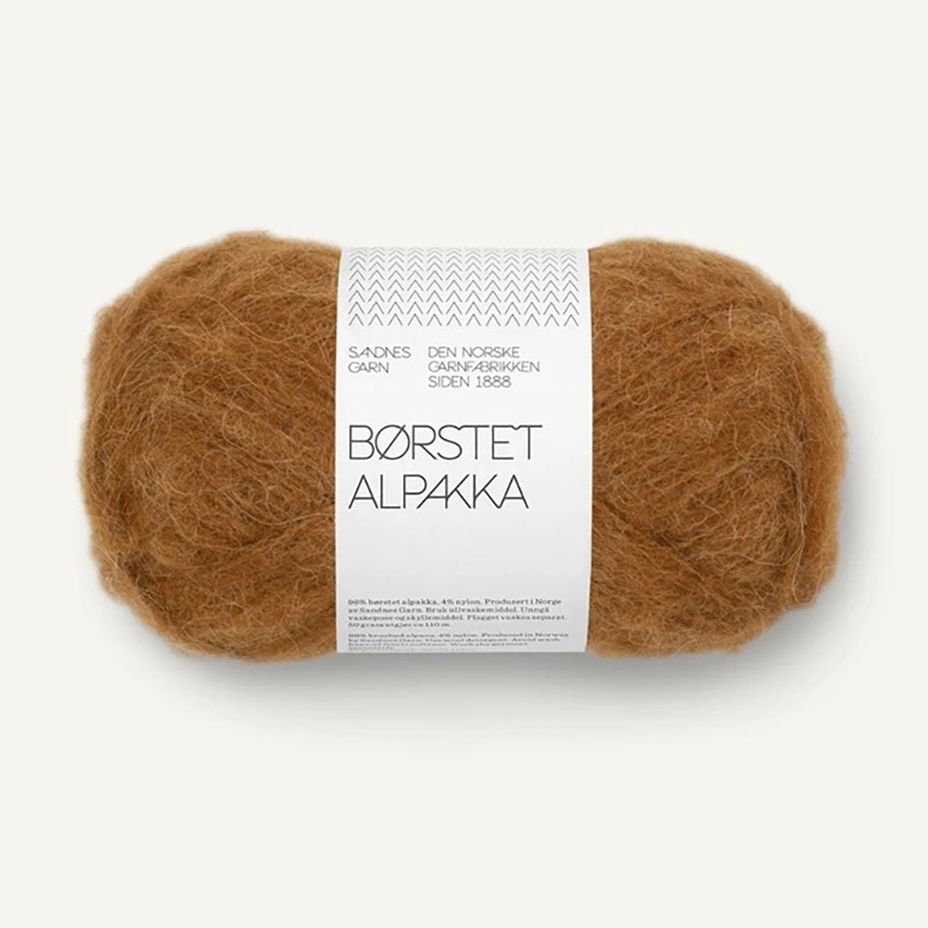 BØRSTET ALPAKKA 50G