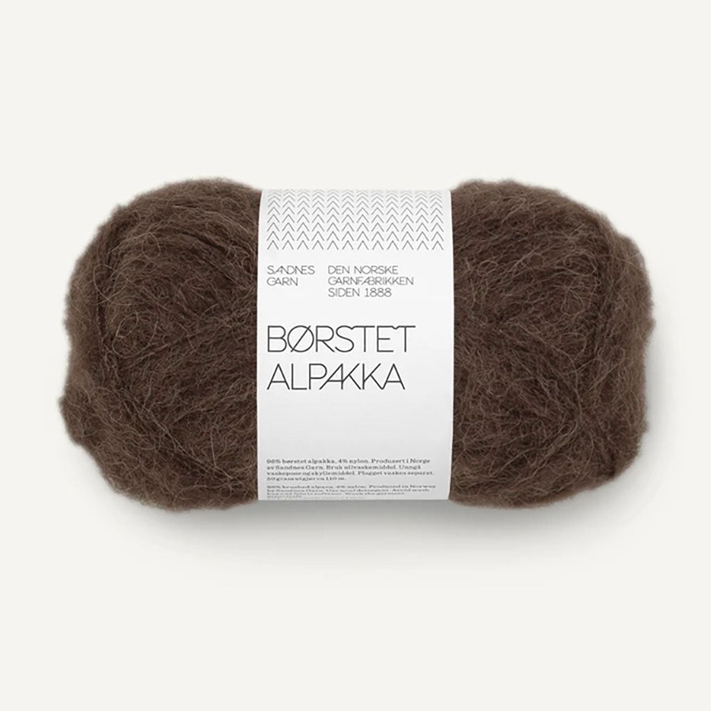 BØRSTET ALPAKKA 50G