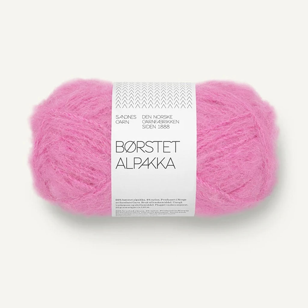 BØRSTET ALPAKKA 50G