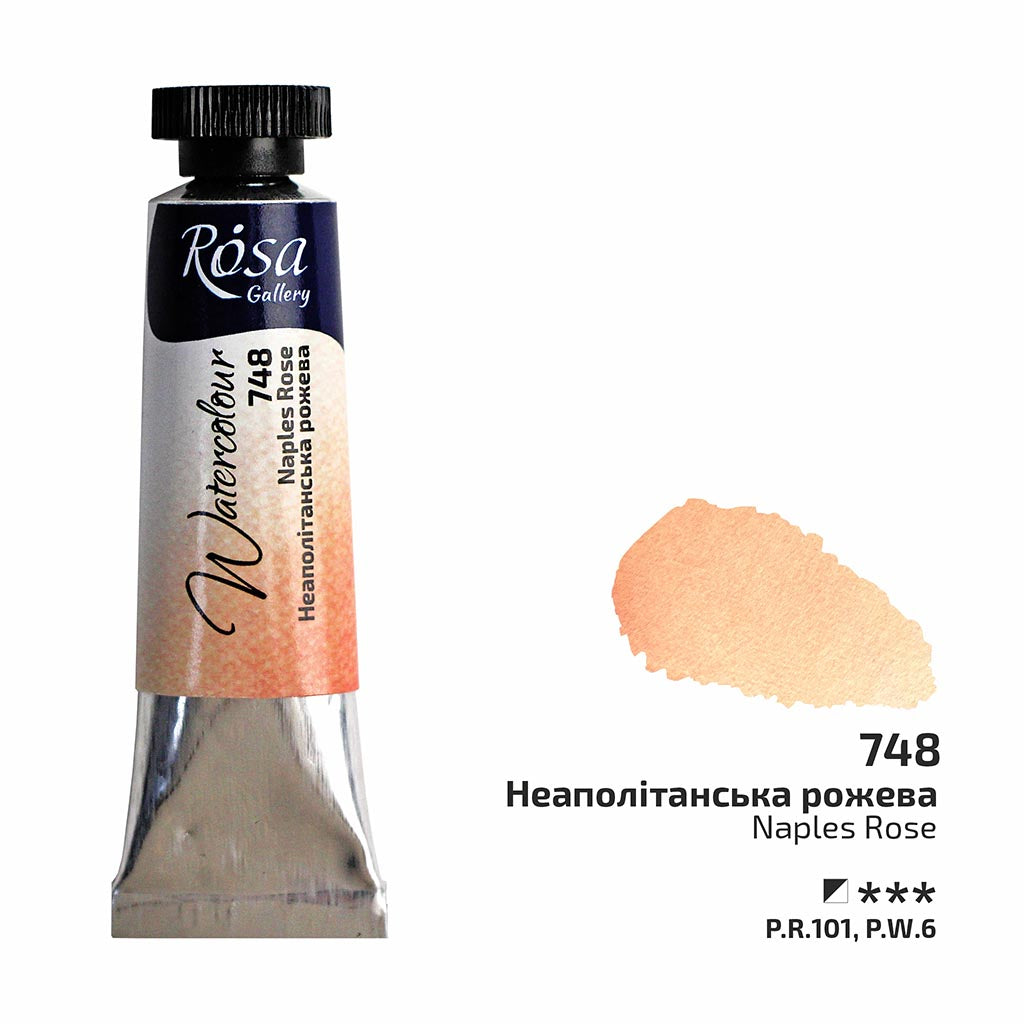 ROSA AKVARELLITUUBI 10ML