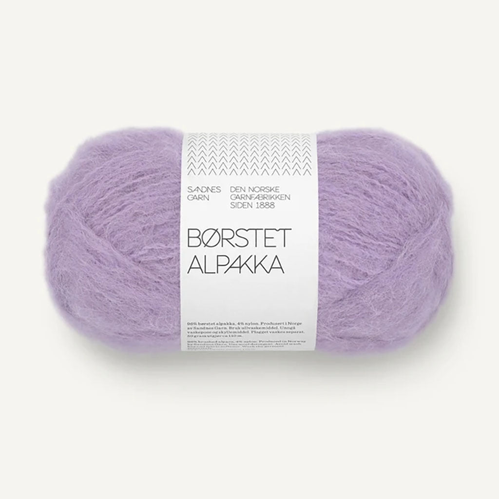 BØRSTET ALPAKKA 50G